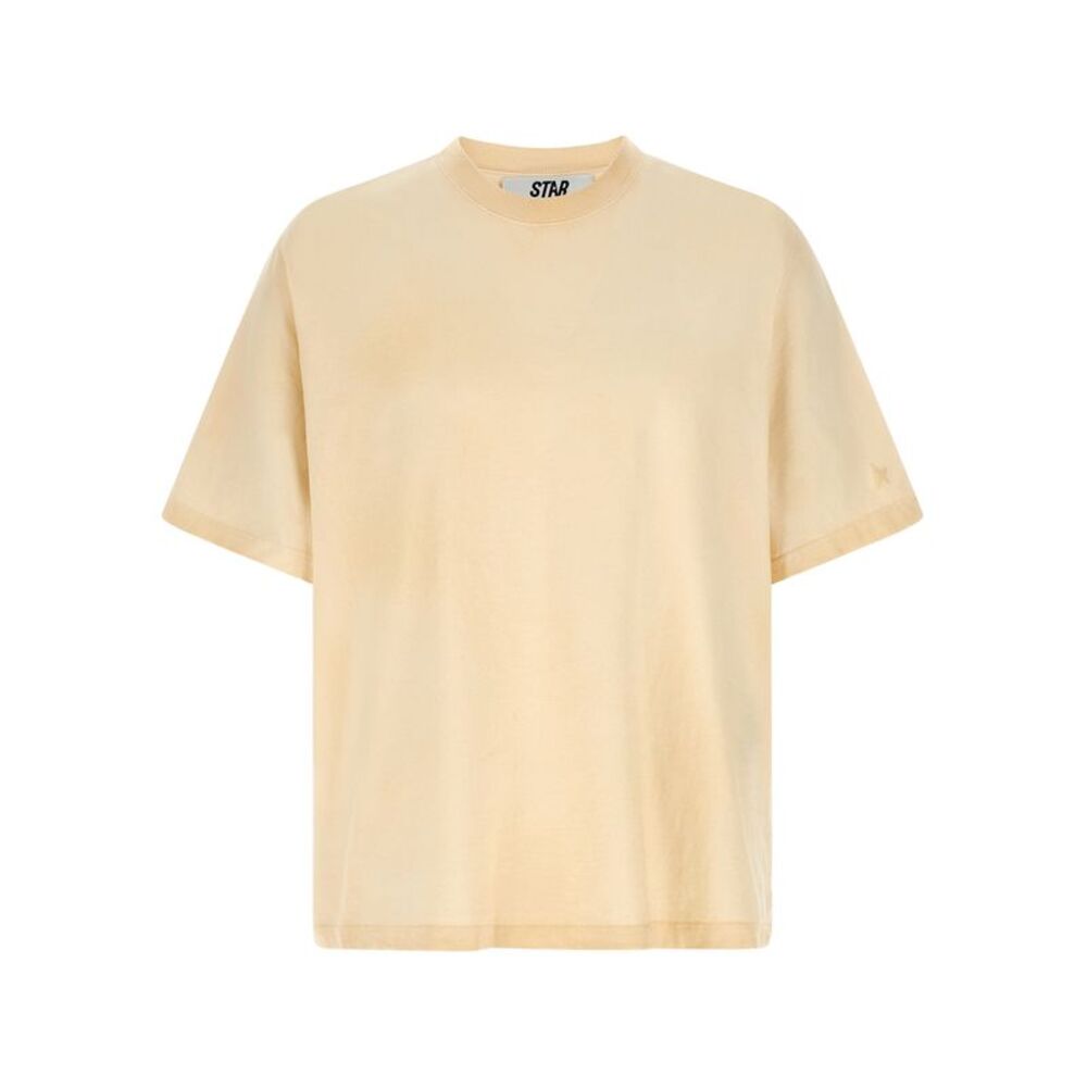Golden Goose Beige Cotton Men's T-Shirt